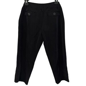 Larry Levine Petite black dress capris 4P‎
